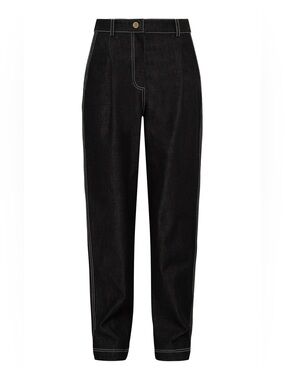 💕 SIEDRÉS rabi cotton relaxed jeans in navy, low rise baggy denim NEW size 34 EU